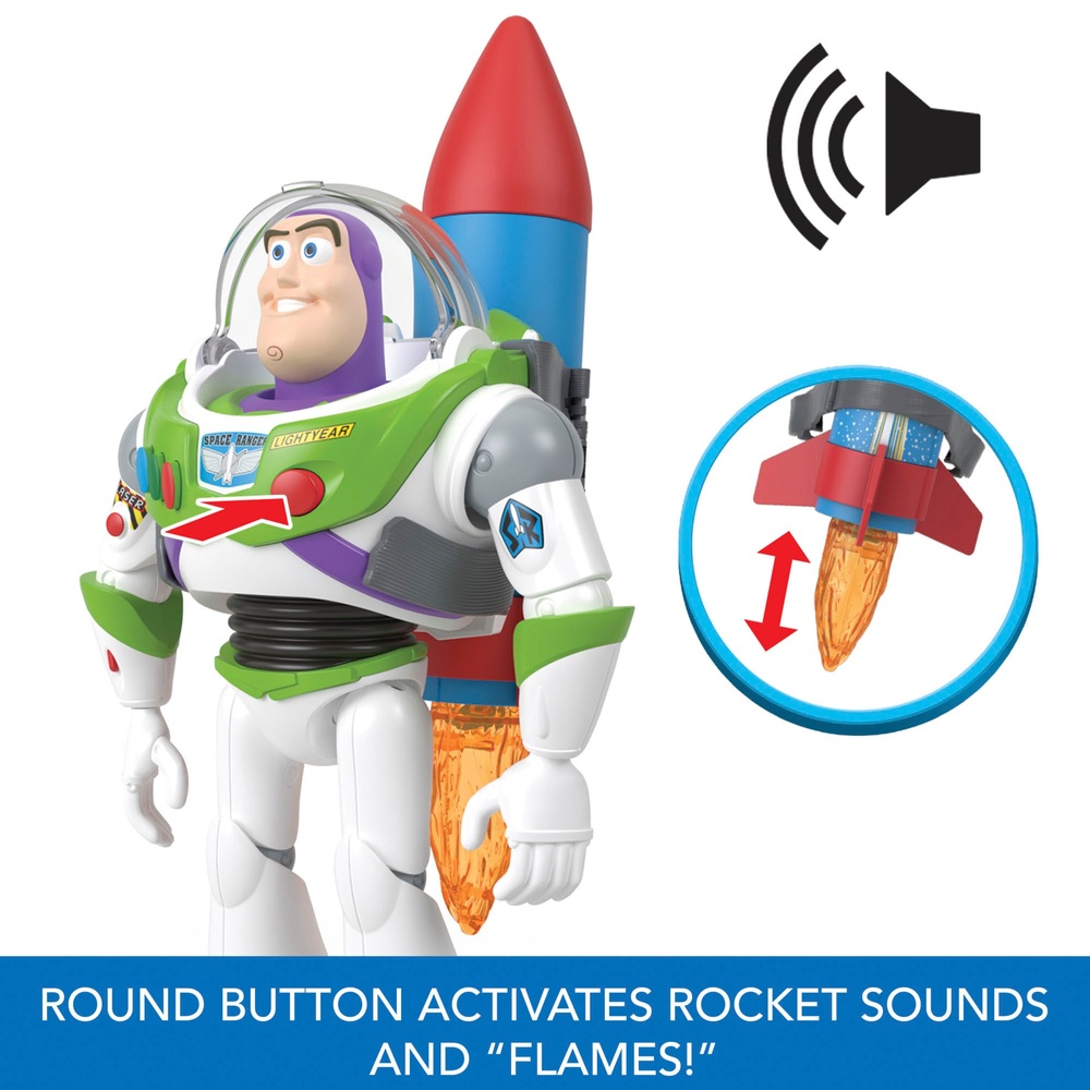 Pixar Toy Story Rocket Rescue Buzz Lightyear Actionfigur