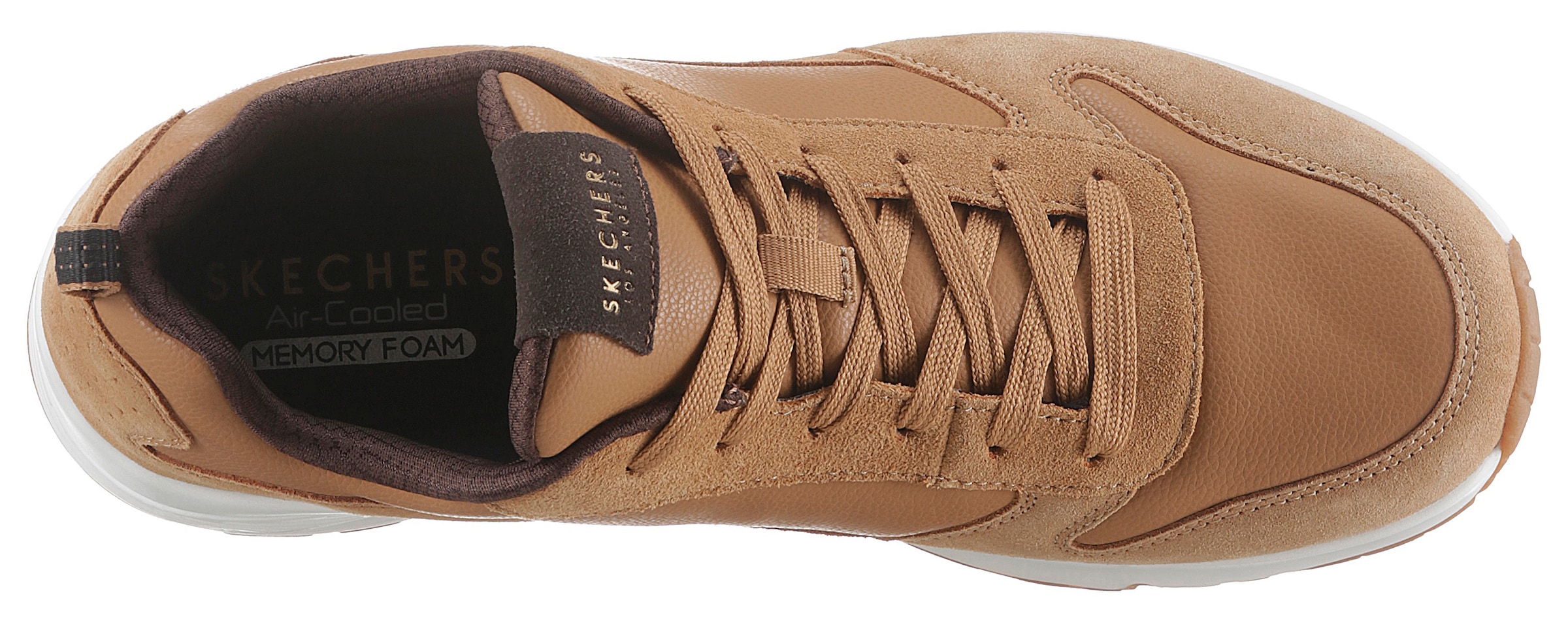 Skechers Sneaker »Uno Stacre«  mit Luftkammernsohle, Freizeitschuh, Halbschuh, Schnürschuh