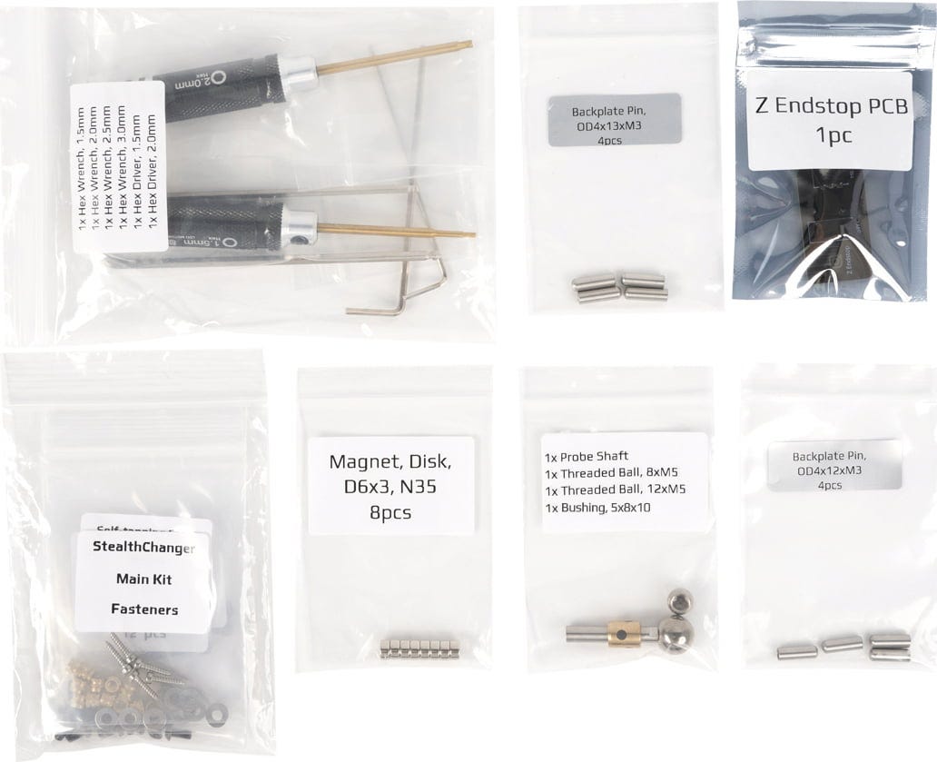 LDO Motors  Stealth Changer Base Kit, 1 Set    Zentrale Basis für das Voron 2.4 Toolchanger System