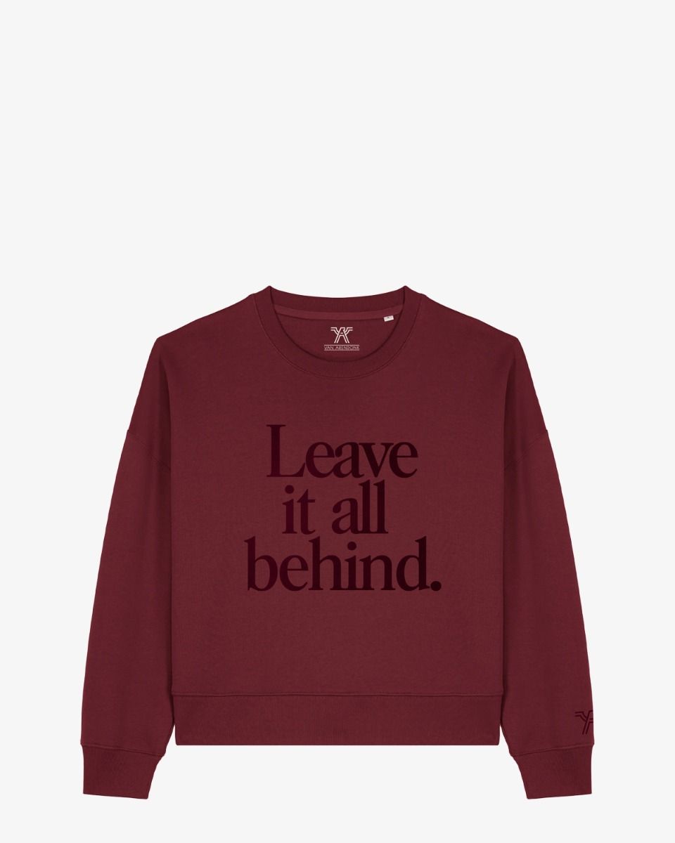 Aquila Leave It All Behind Bordeauxrood Damessweater