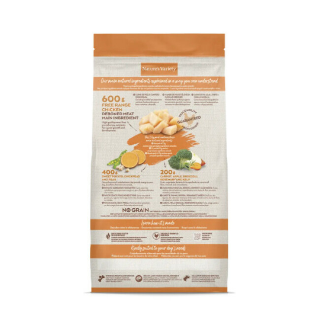 Croquettes pour chiot Nature's Variety Selected No Grain Junior
