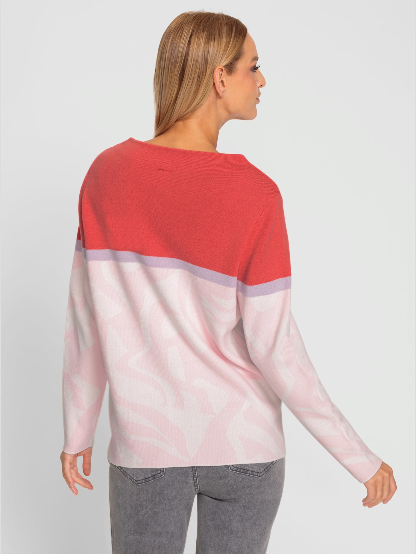 Pull superbe motif jacquard