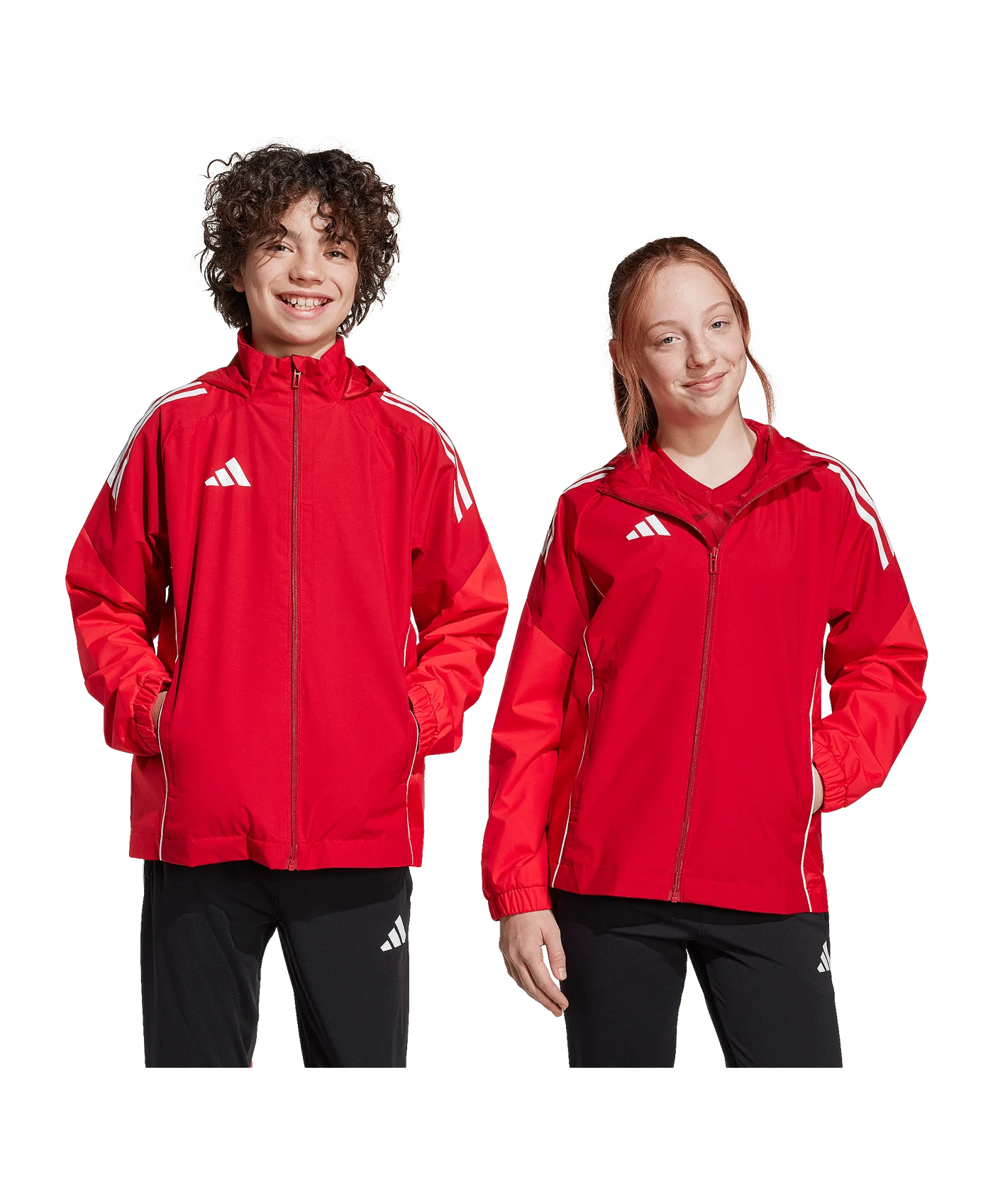adidas Tiro 25 Competition Regenjacke Kids Rot