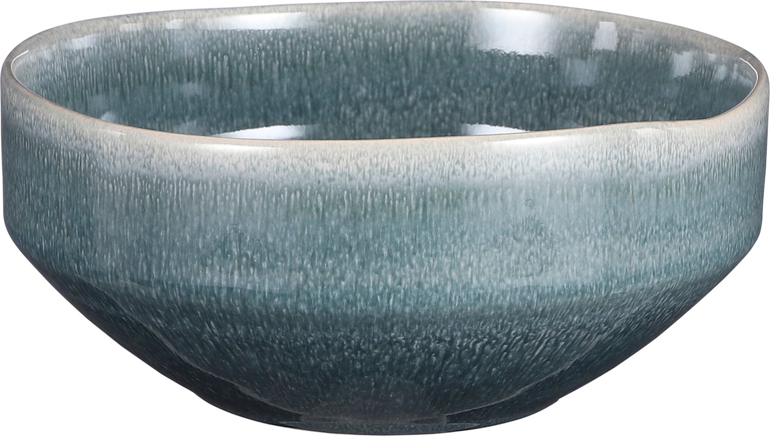 Mica Decorations serveerschaal Rhea blauw D 18 H 8 cm