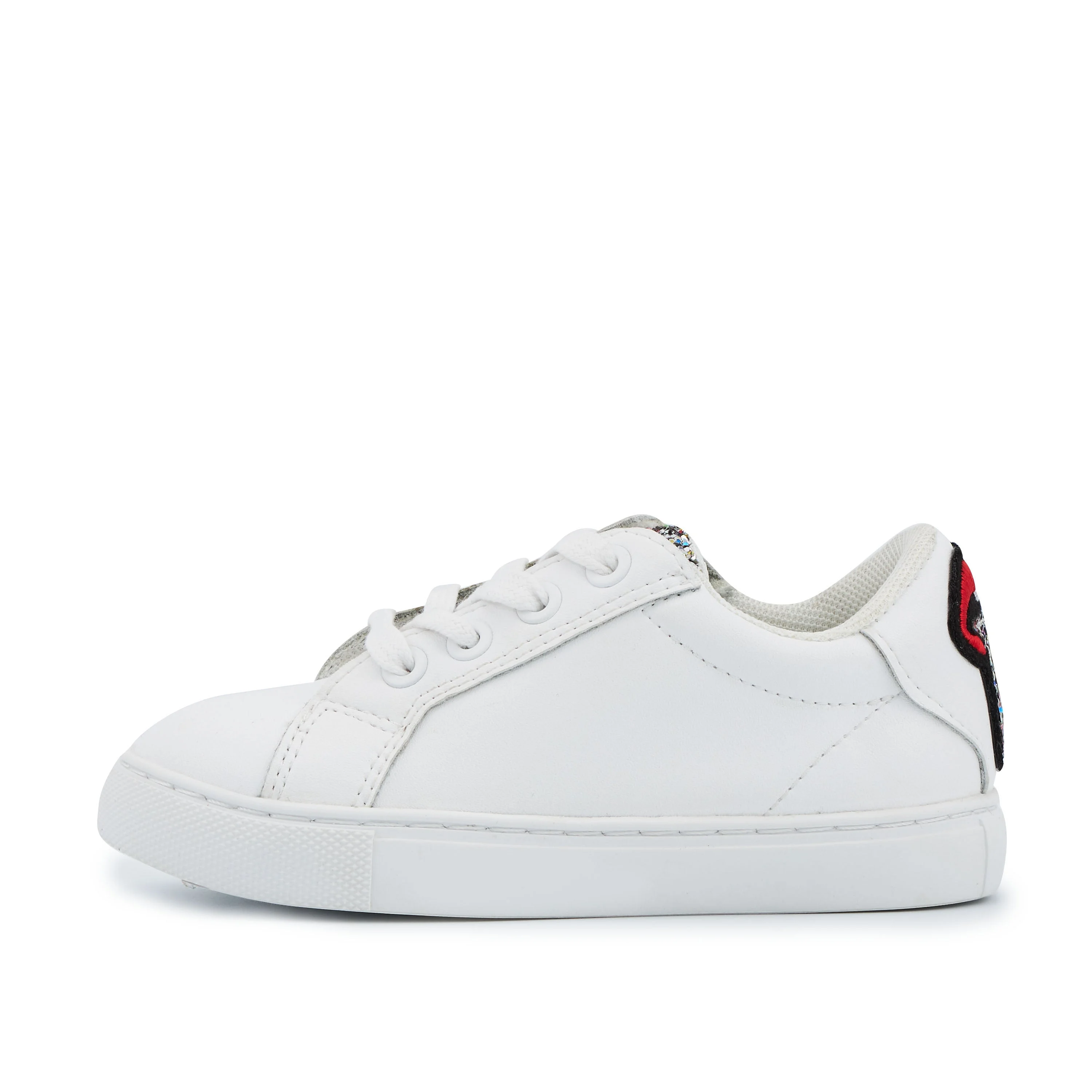 MINI SIMONE TONGUE - Sneakers en cuir | Blanc
