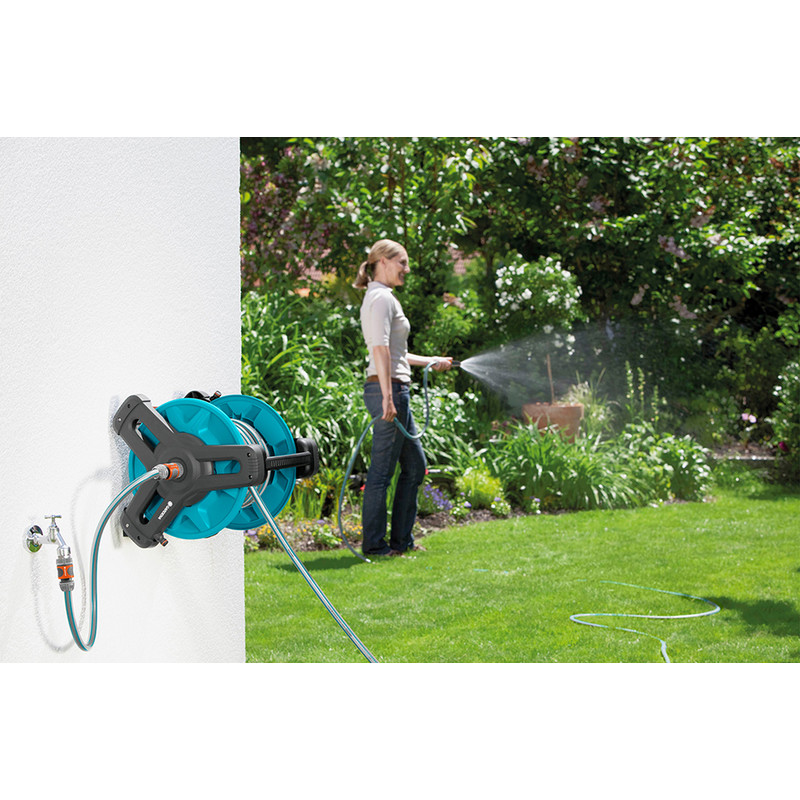 Gardena Classic wandslanghouderset 20m