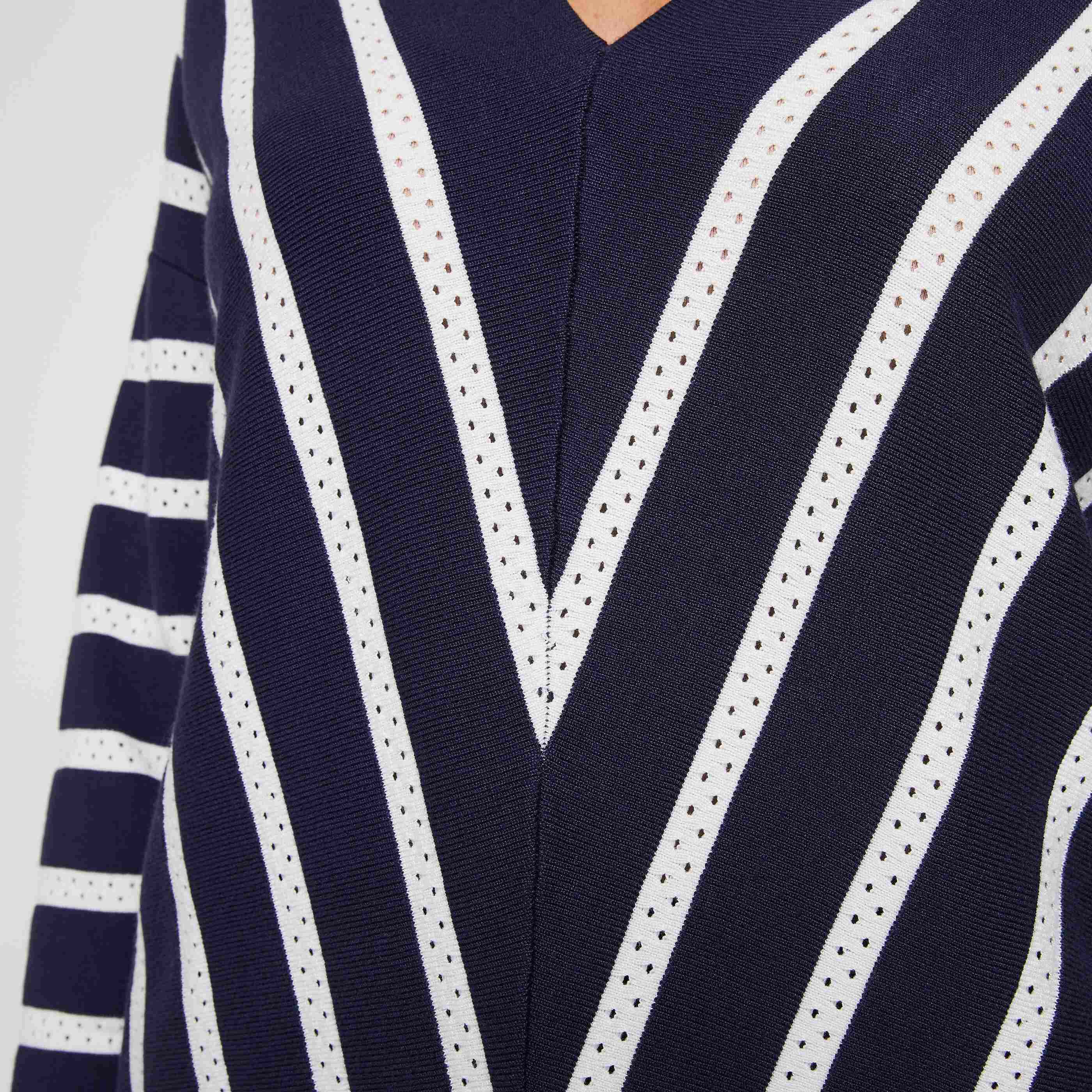 Pull rayé femme - MARINE