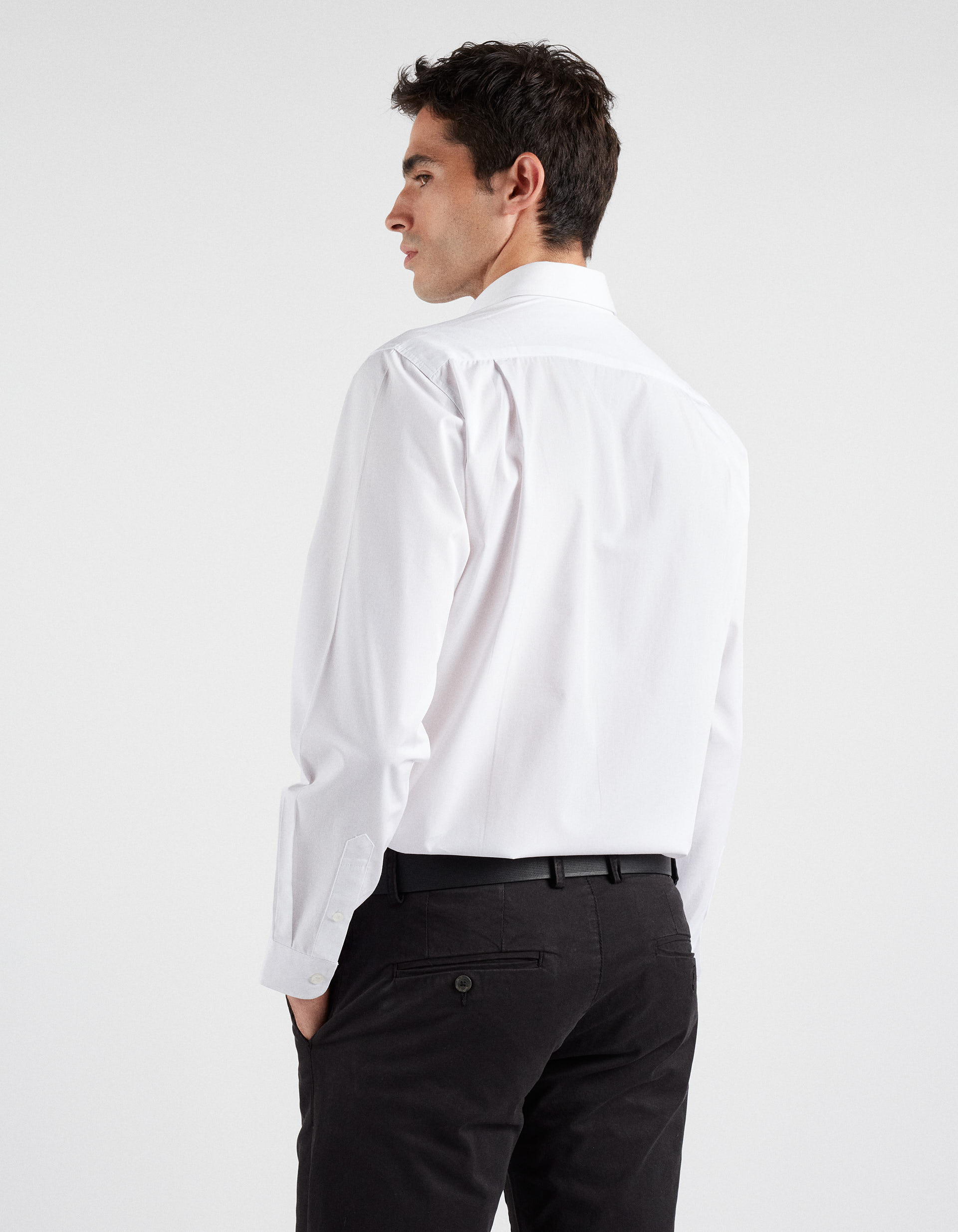 Camisa, Homem, Branco