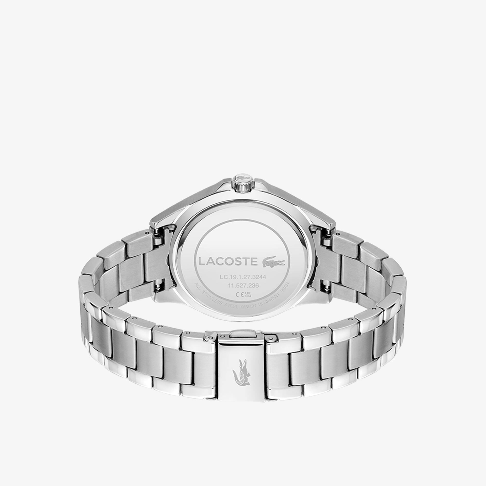 Montre femme 3 aiguilles Swing en acier inoxydable Lacoste Montres - Blanc - Lacoste - Femme