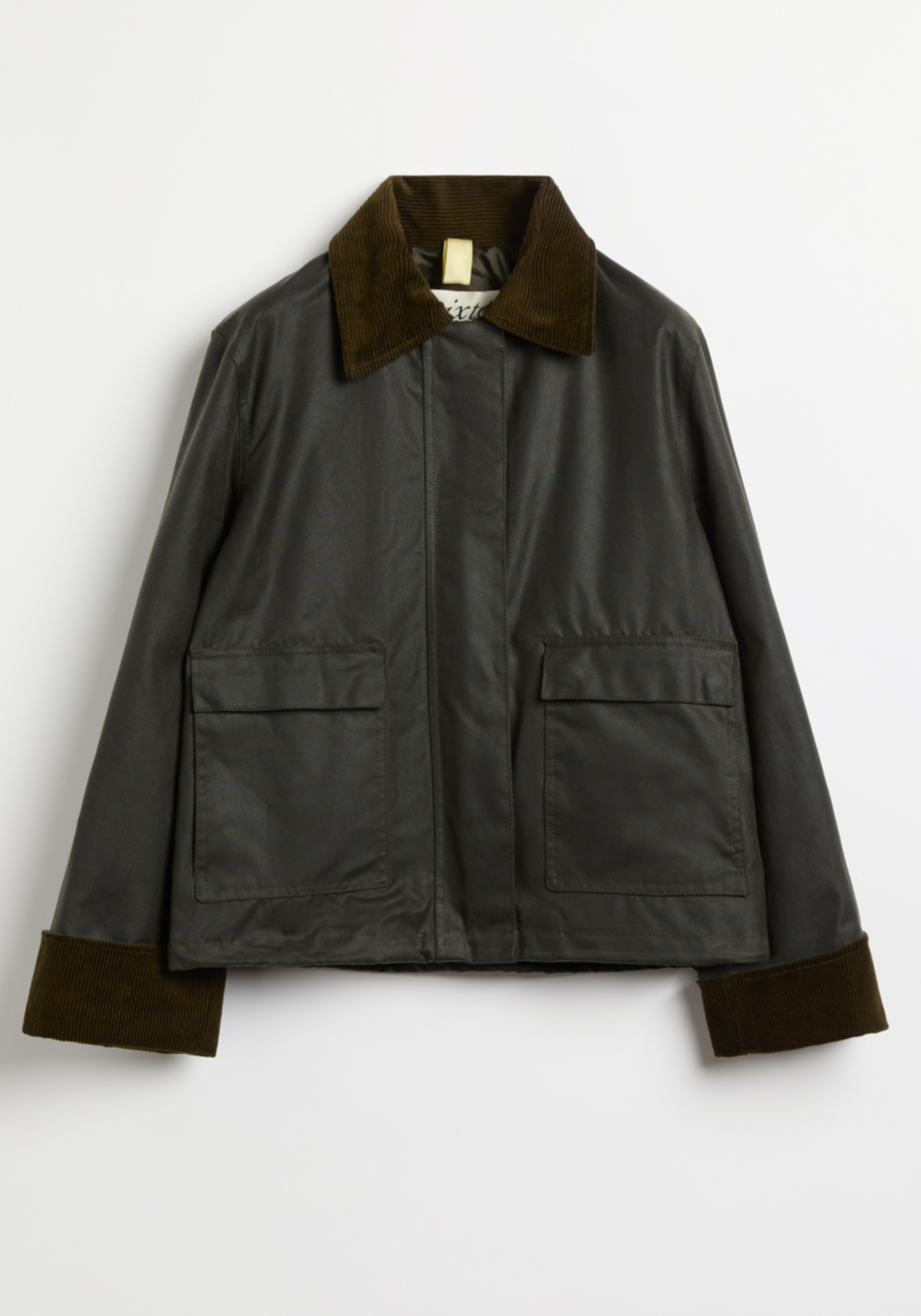 Brixtol Textiles Jacke Sissel Wax Olive
