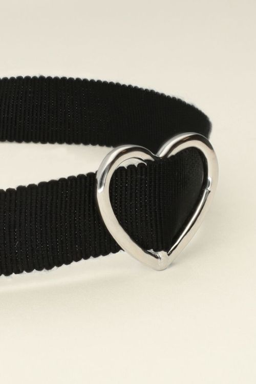 Verstelbare choker met hart