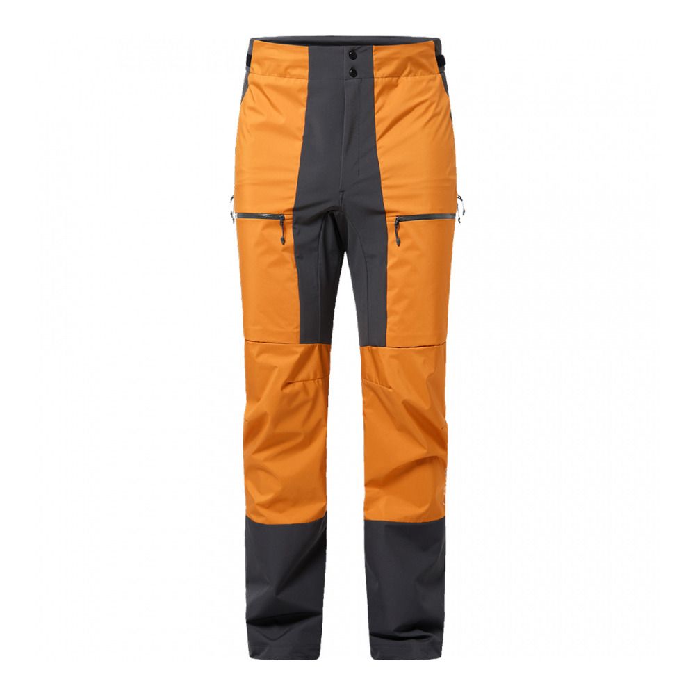 Haglöfs L.I.M HYBRID TOURING - Pantalon ski Homme desert yellow/magnetite