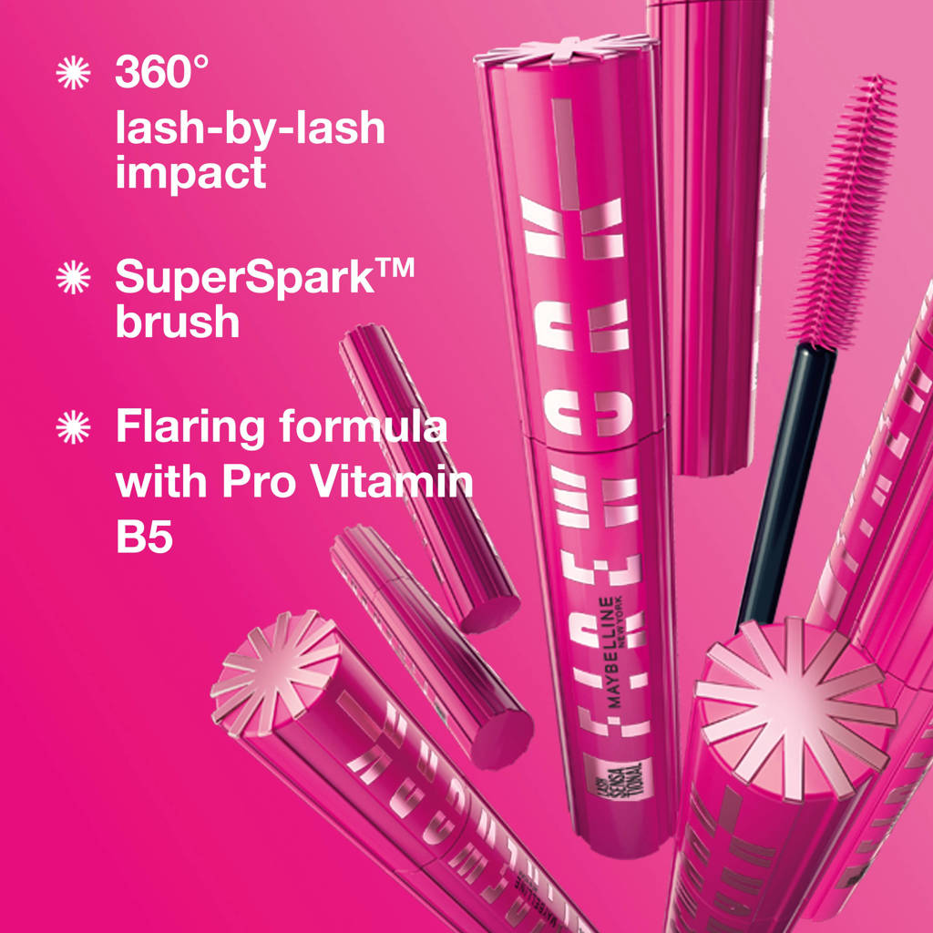Firework mascara - zwart (waterproof)