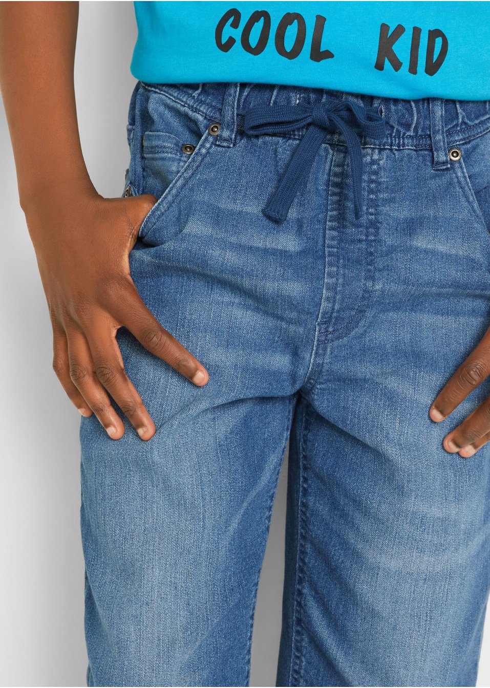 Bermuda garçon taille extensible Slim Fit