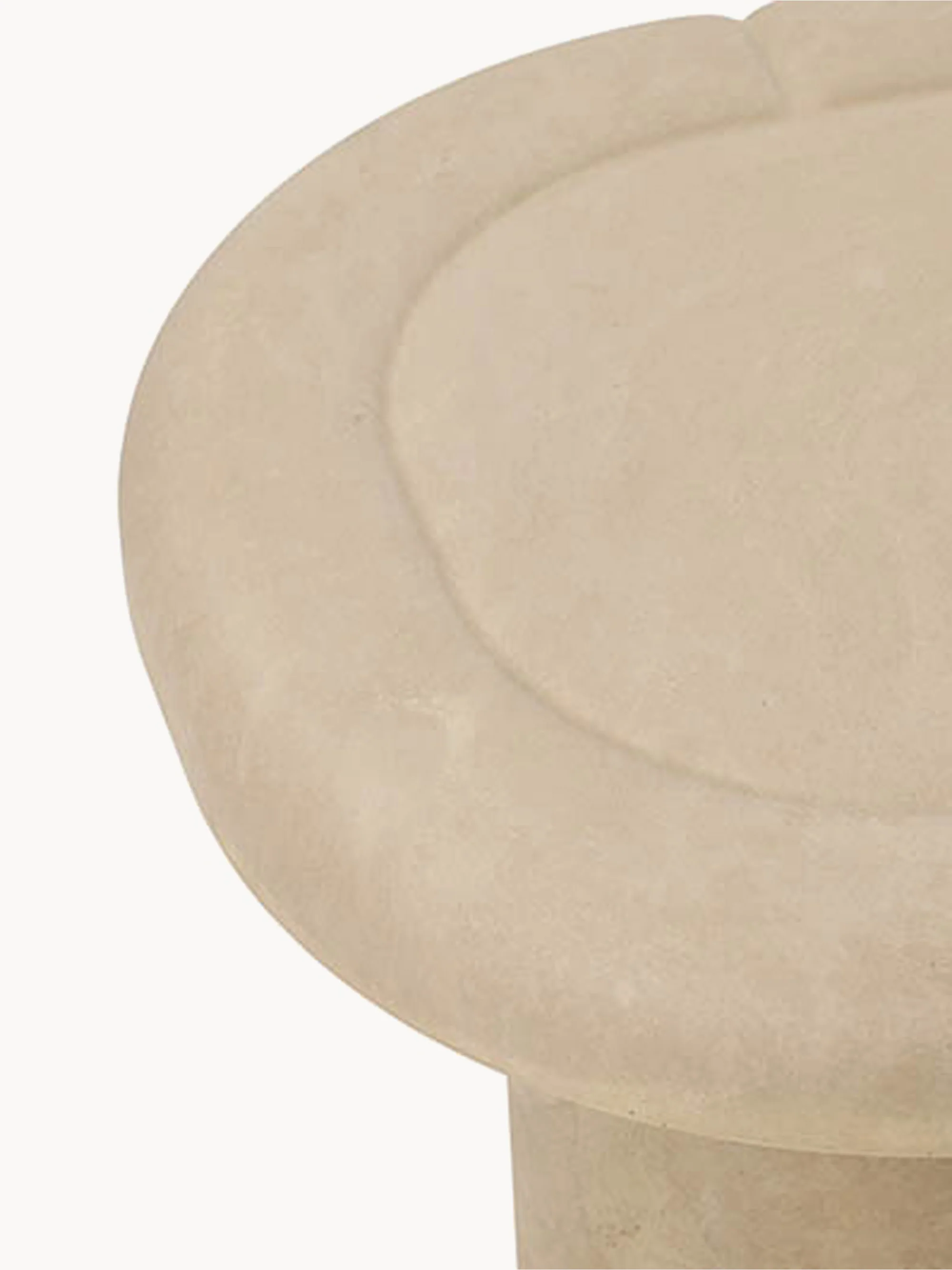 Ronde bijzettafel Alder