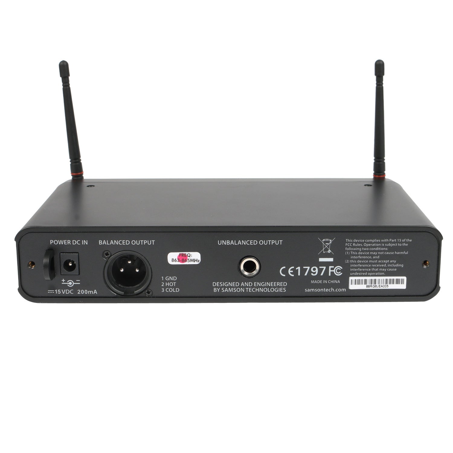 Samson Concert 88 Lavalier Systeem (K: 470 - 494 MHz)