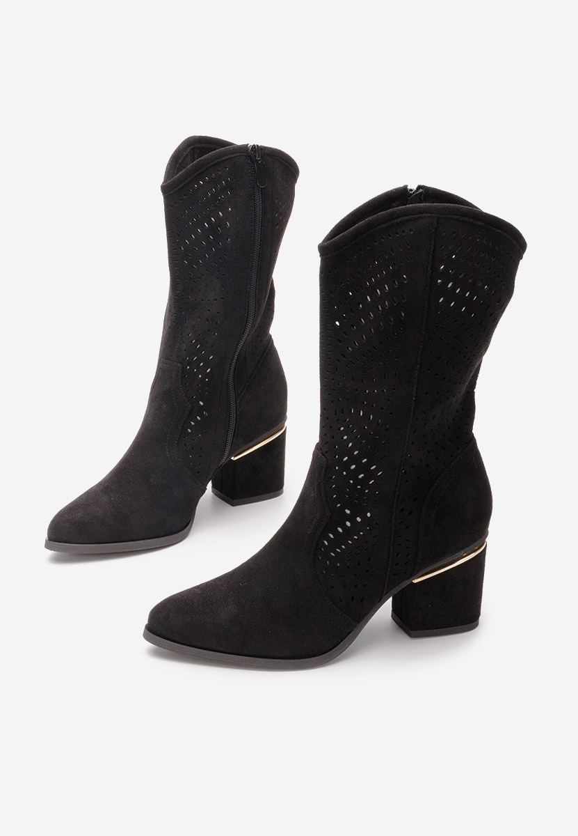 Santiag femme noires Dabiera
