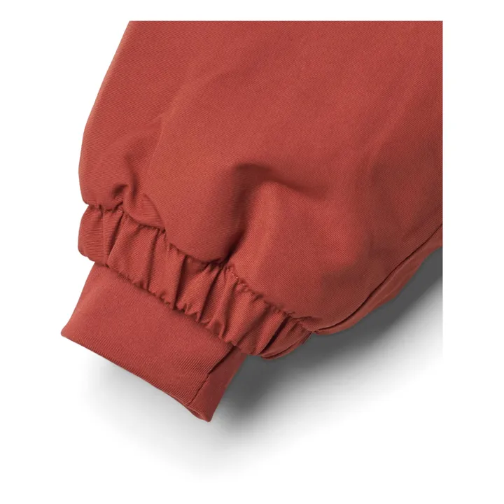 Wheat Anorak Façon Fourrure Matières Recyclées Momo Tech | Rouge