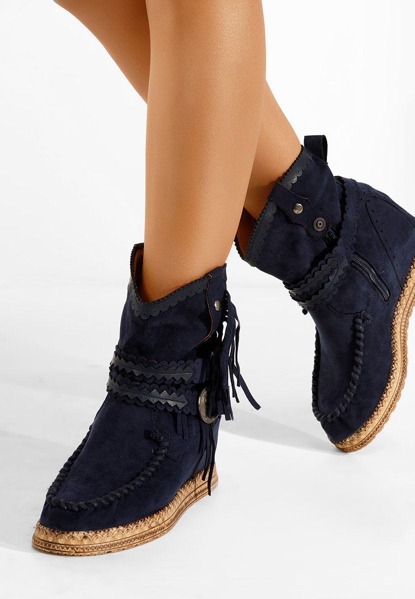 Bottes mocc bleus Izenite