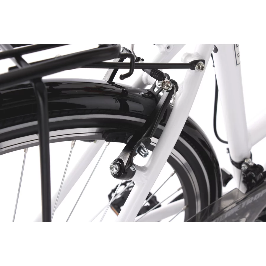 KS Cycling 28  Zoll Trekkingrad Damenfahrrad Metropolis 21 Gänge Multipositionslenker weiß