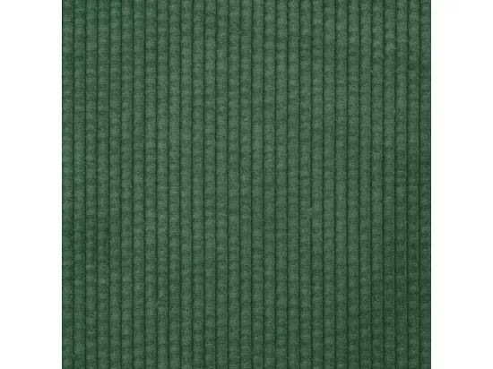Canapé-chaise accoudoirs vert jungle 54 cm tissu velours c?telé