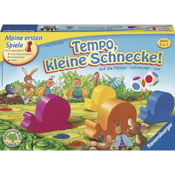 Tempo, kleine Schnecke!