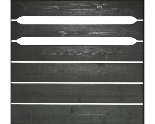 Konsta Gronddeelelement 90 x 120 cm antraciet