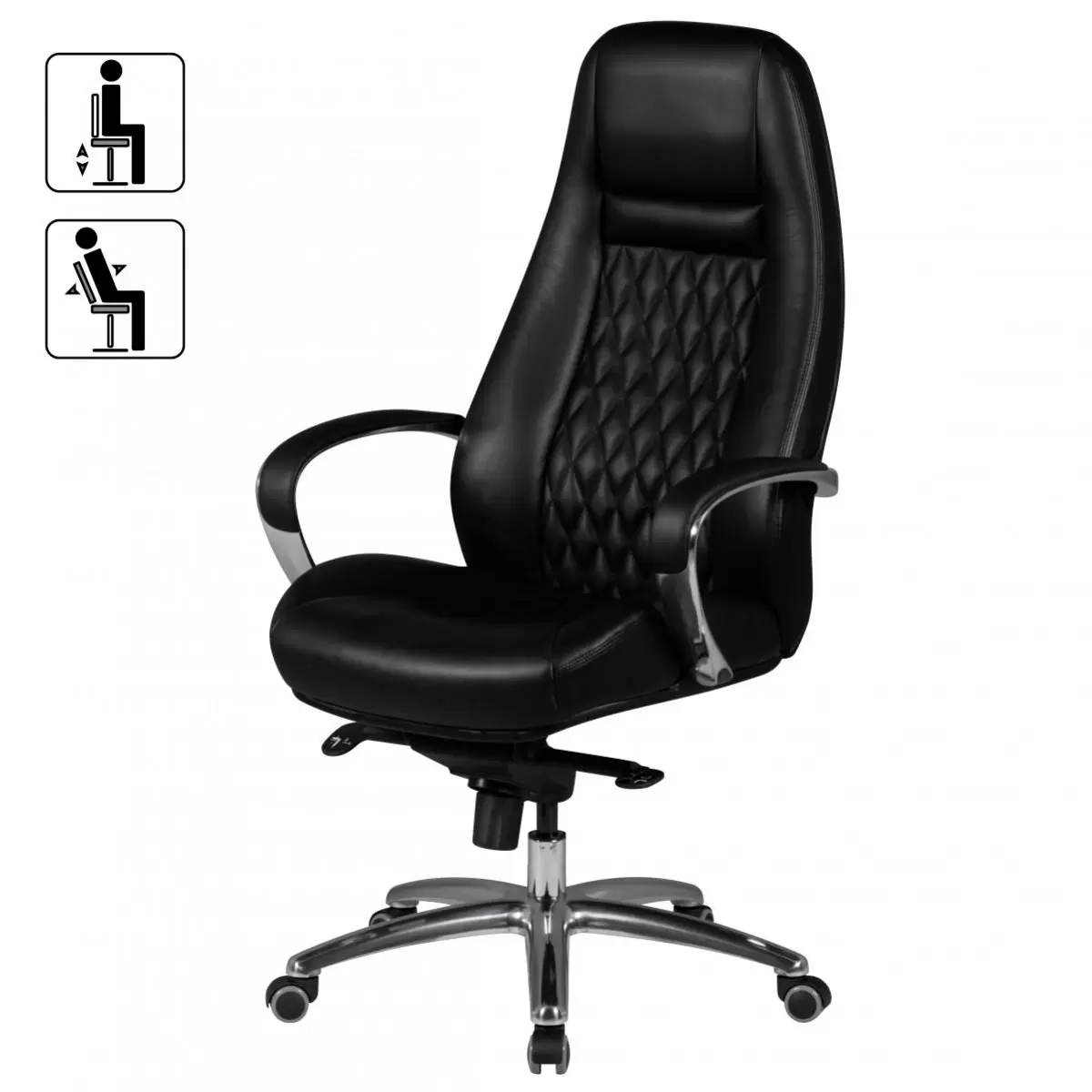 Chefsessel Austin Schwarz