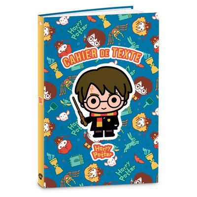 Cahier de textes Harry Potter Chibi - 15 x 21 cm - 2 modèles disponibles - Kid'Abord