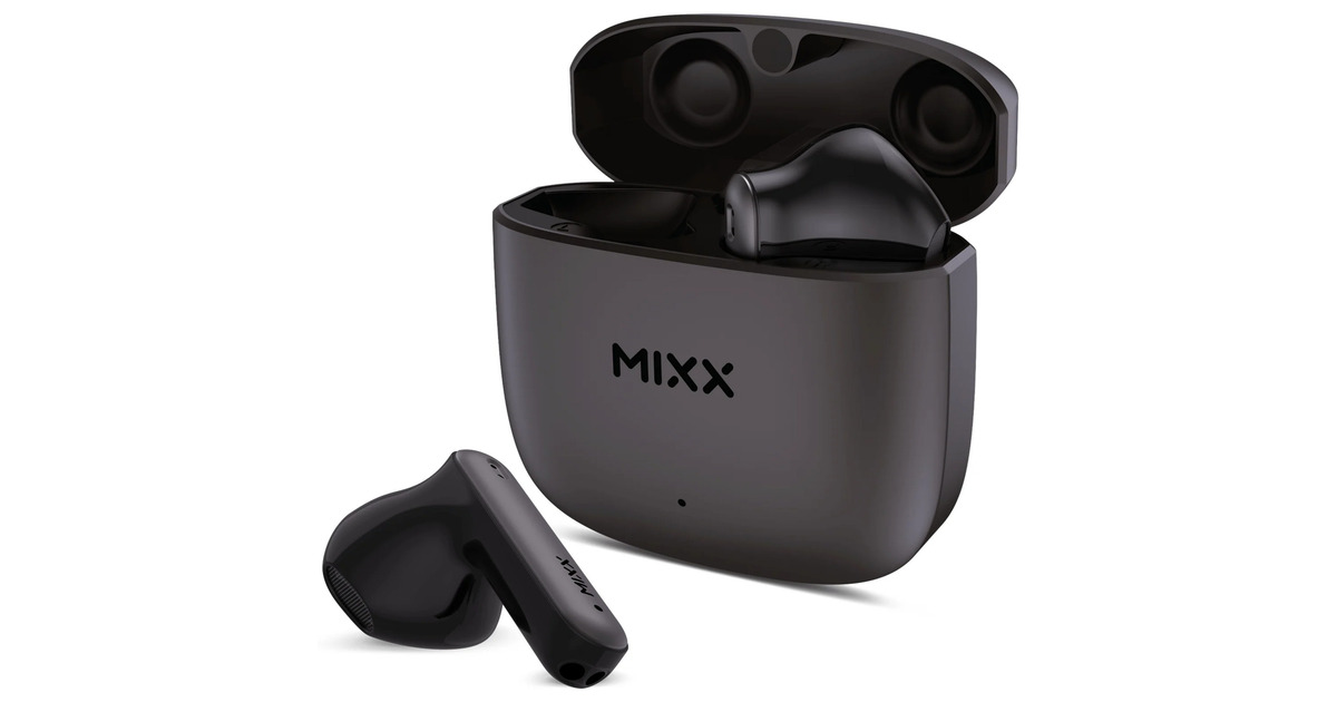 MIXXStreamBuds Custom 2 True Wireless Earbuds  headset  (Zwart)