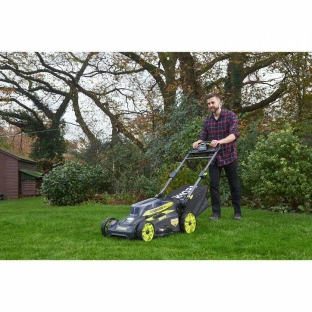 Tondeuse a gazon sur batterie 51cm de coupe ry36lmx51a-160 - livré avec 1 batterie 36v 6.0ah et chargeur rapide