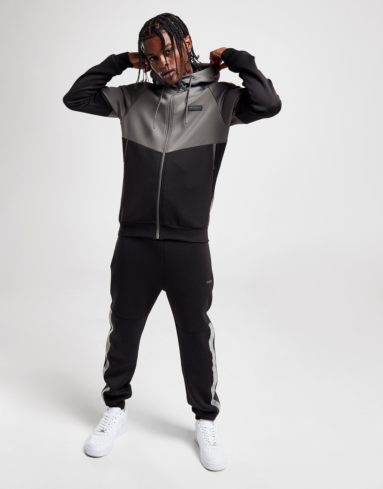 McKenzie Sweat à Capuche Zippé Haze Homme