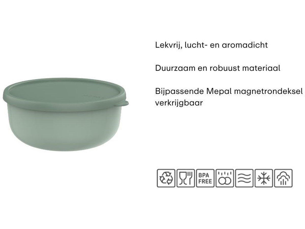 Mepal Lumina 250 ml bewaardoos - Vivid mauve