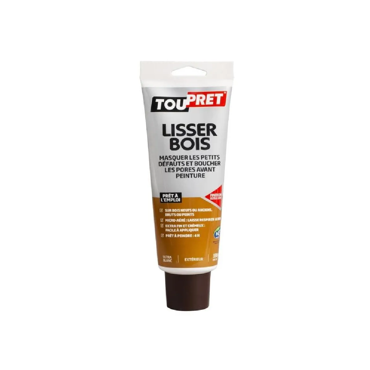 Toupret Enduit de lissage bois - 330 g