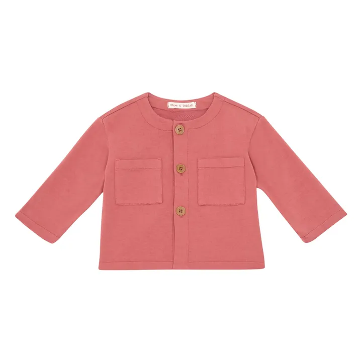 Zhoe & Tobiah Veste Molleton | Bois de rose