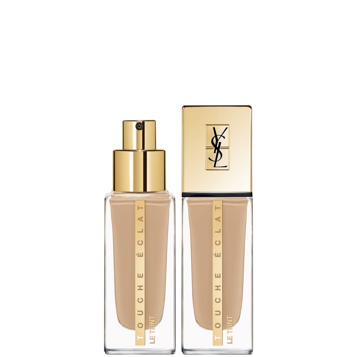 YVES SAINT LAURENT Touche Éclat Le Teint Fond de teint hydratant &  tenue 24H, naturel &  lumineux