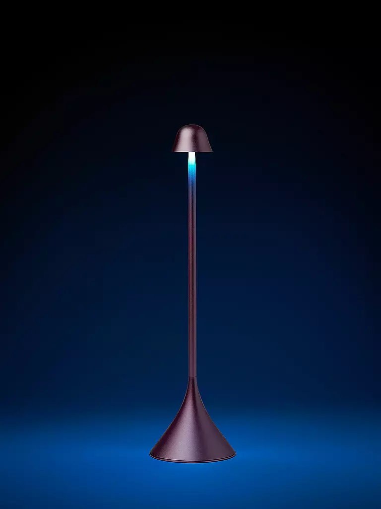 LEXON LED Lampe STELI 28,6cm Light-Pink rosa