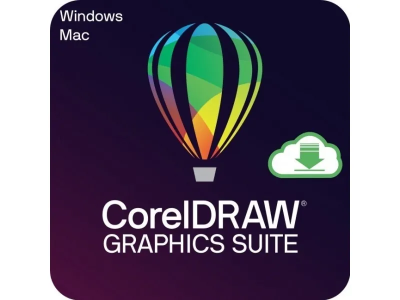 CorelDRAW Graphics Suite - Abonnement (1 år) - 1 bruger - hosted - CTL - Win - Flersproget