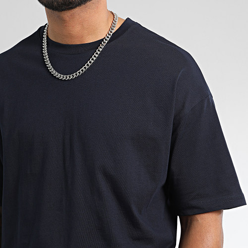 Tee Shirt Oversize Large 2671 Bleu Marine