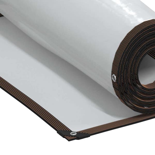 vidaXL Klar presenning med maljer 2x3 m polyetylen