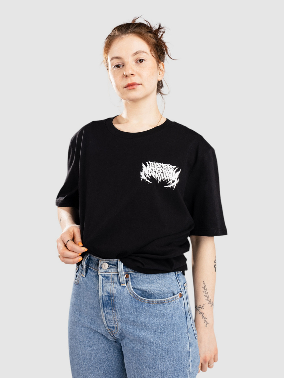 Any Means Necessary Valhalla T-Shirt black
