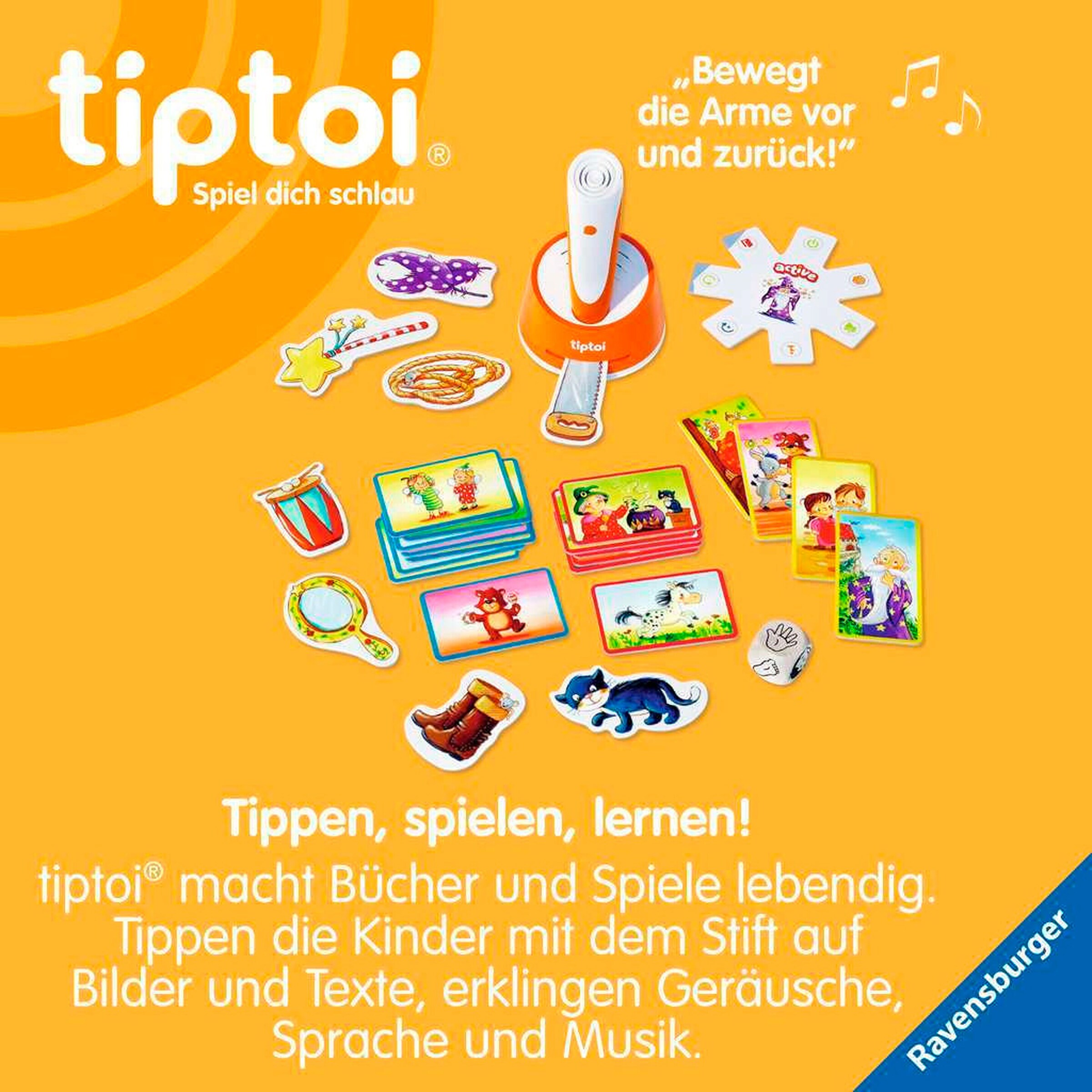Ravensburger - TIPTOI ACTIVE Mitmach-Abenteuer