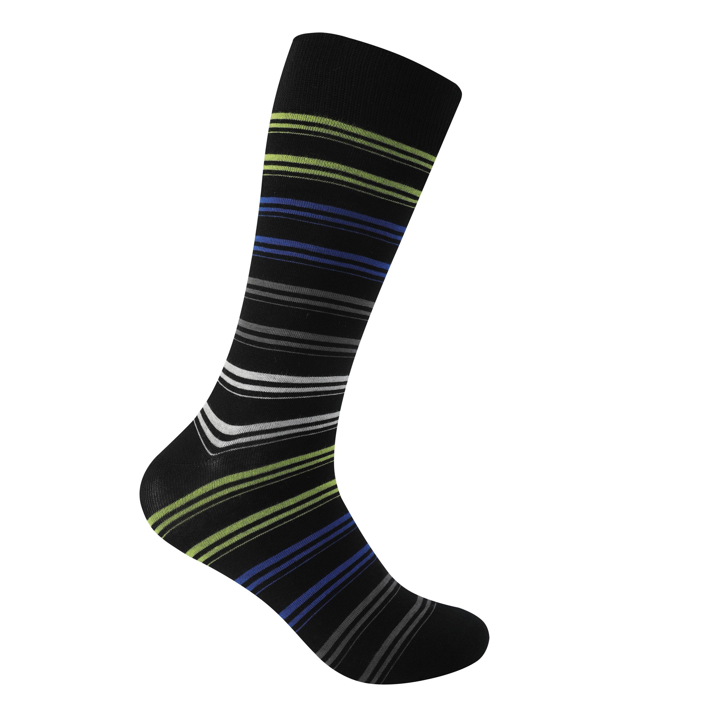 Firetrap 3pk Strip Sock Mens