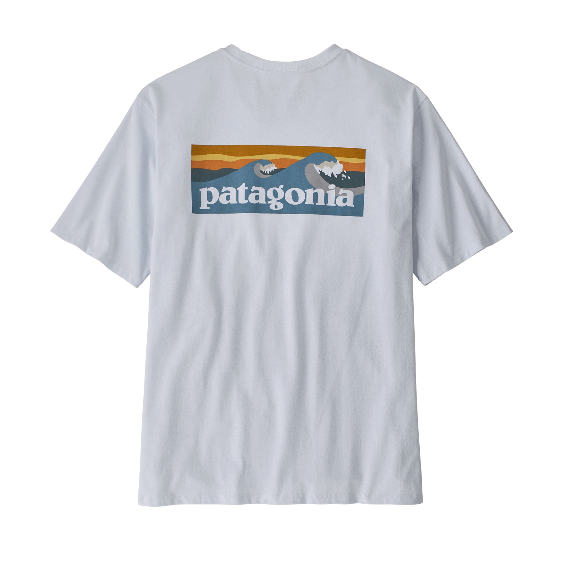 Patagonia Boards Logo Pocket Responsibili-Tee, Mann<br>Bestselger t-skjorte!