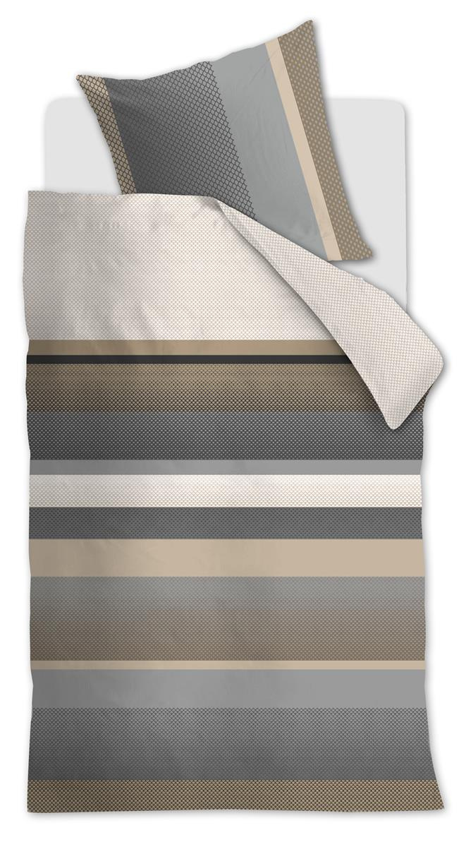 Bettwäsche RHYS Satin 135x200 cm, mit 1 Kissen