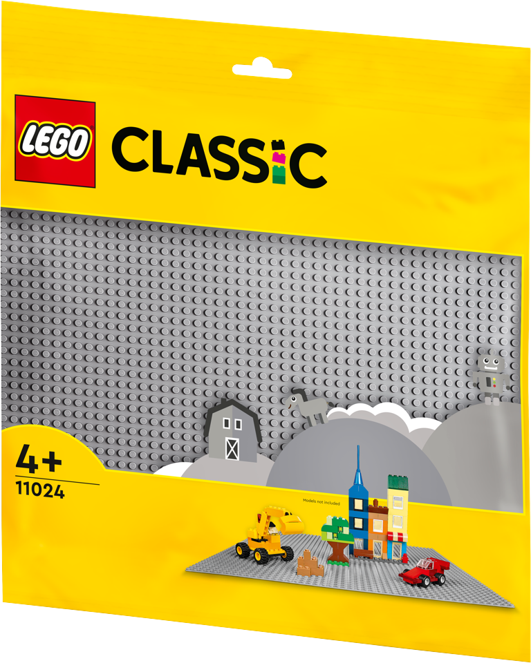 LEGO Classic - Gray Baseplate (11024)