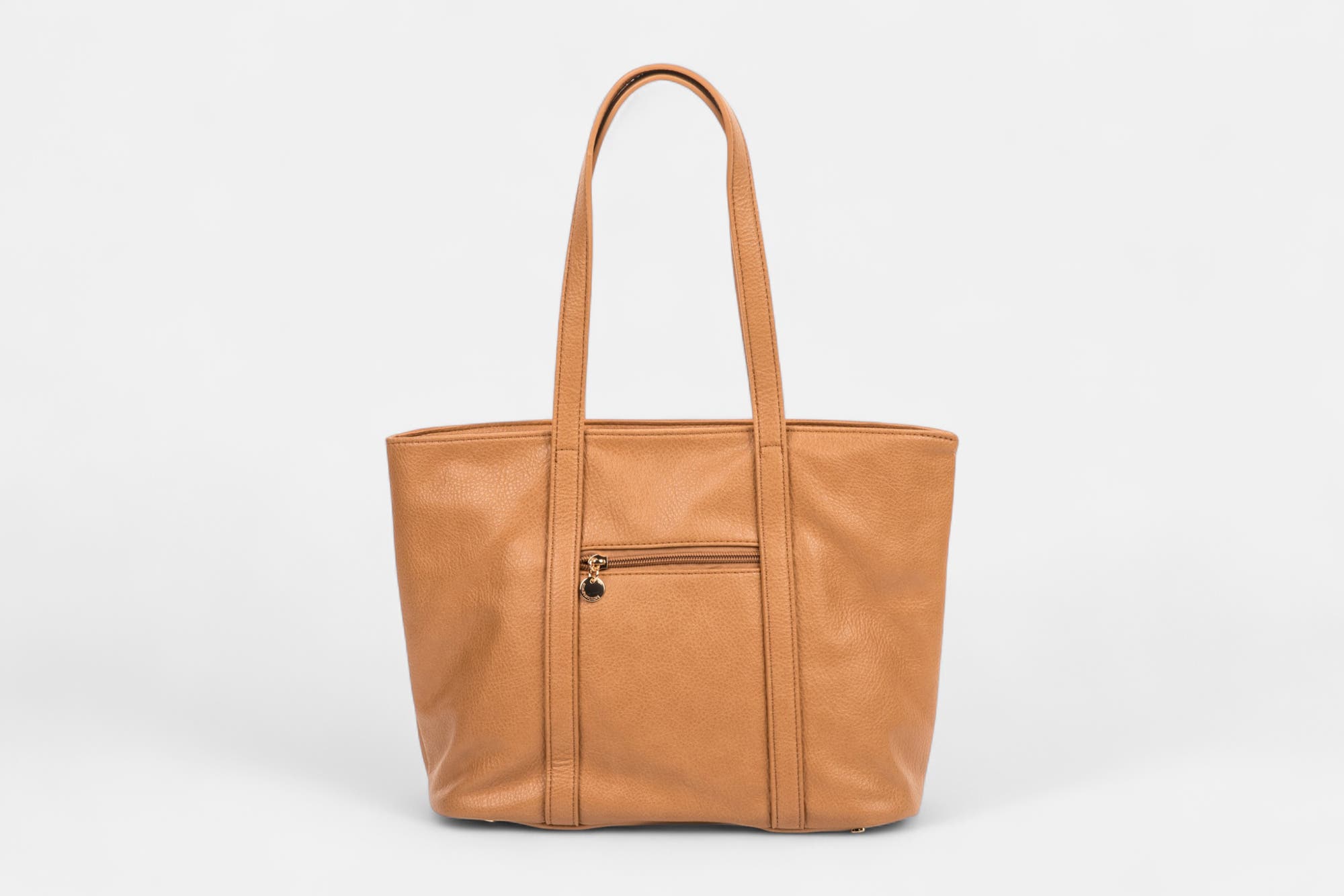 Sac de shopping cognac