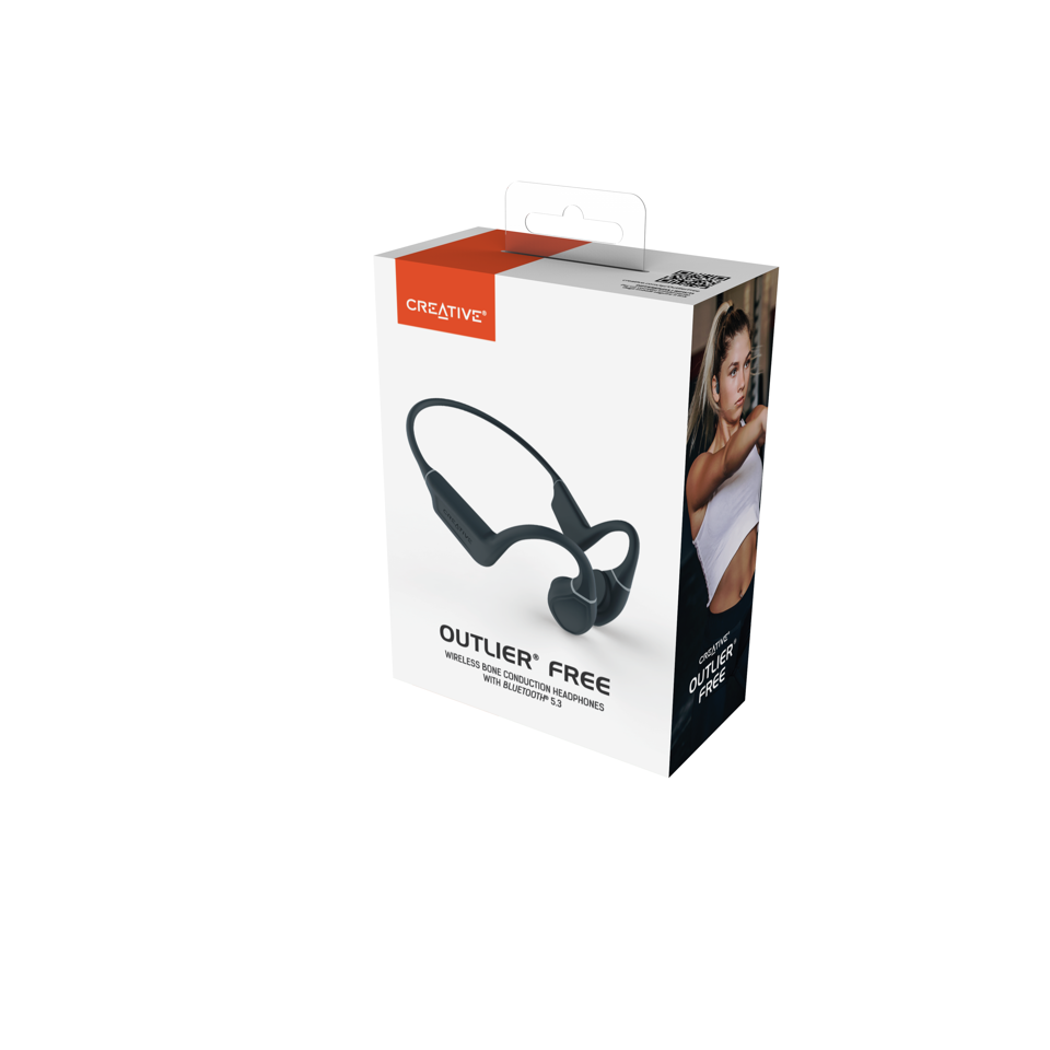 Creative - Outlier Free Bone Conductor hovedtelefoner, sort