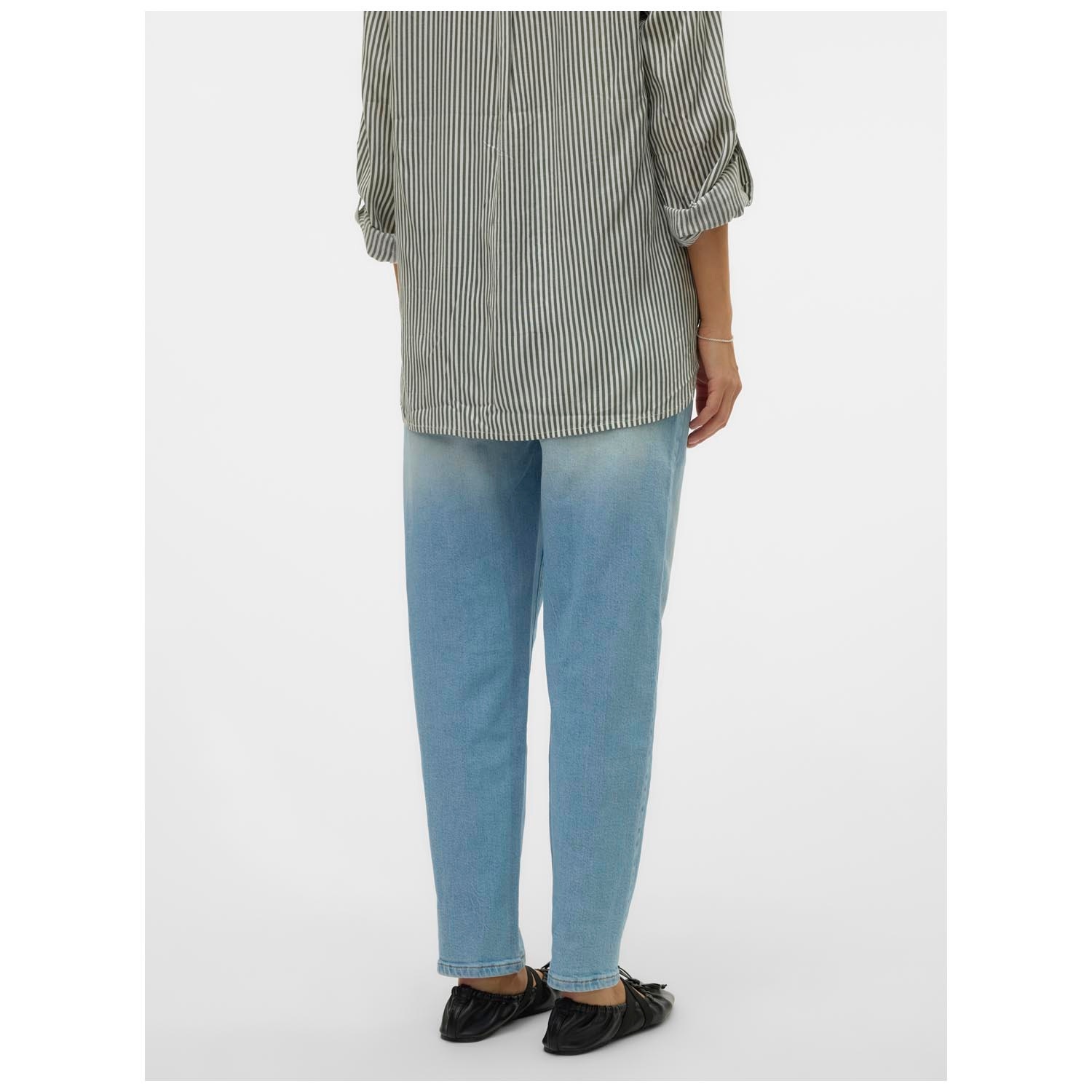 VERO MODA zwangerschapsdenim lang denim effen - Prénatal