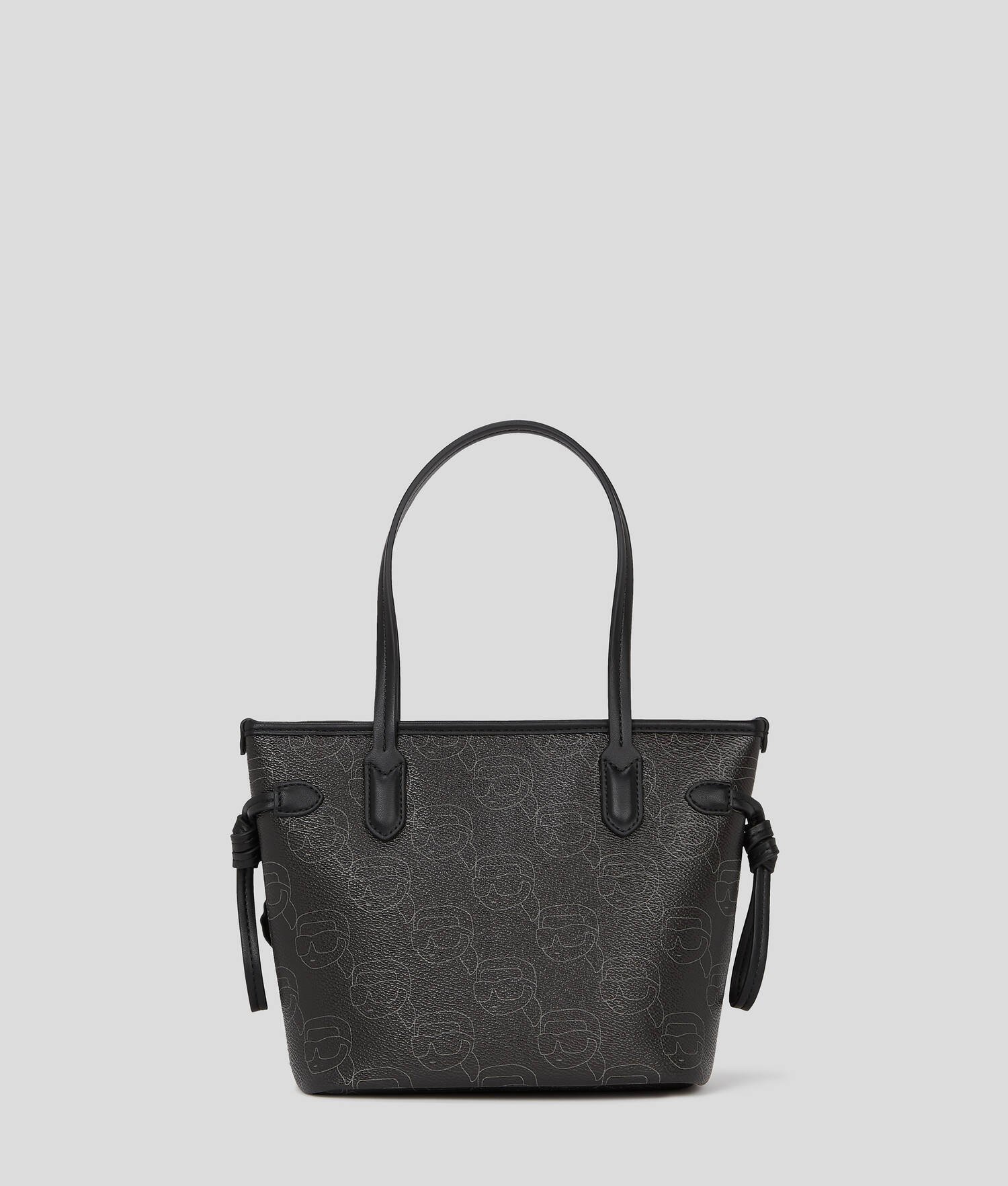 PETIT CABAS IKON MONOGRAM - NFT All Over Pattern Noir